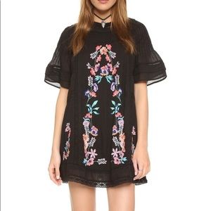 Free People Perfectly Victorian Embroidered Mini